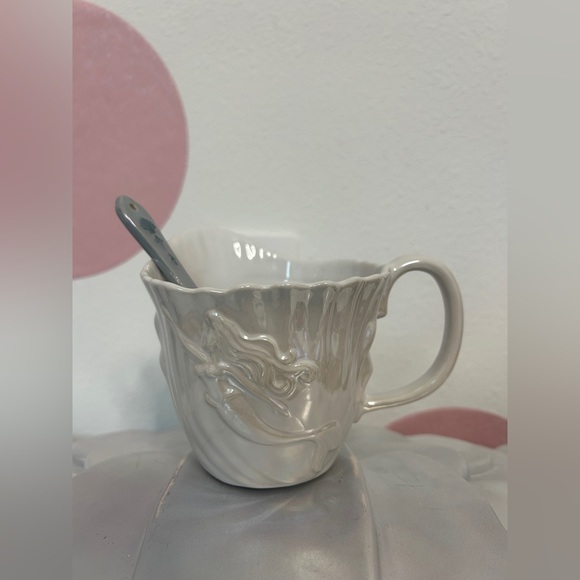 NEVER USED- Disney’s Ariel the Little Mermaid Coffee Mug and Stirrer - Picture 2 of 4